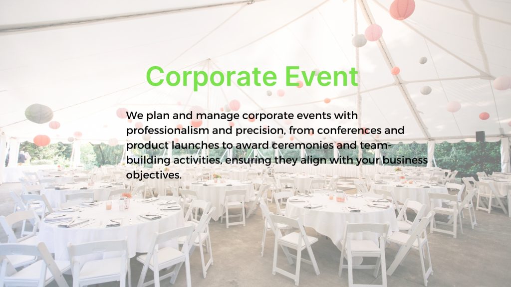Corporate event