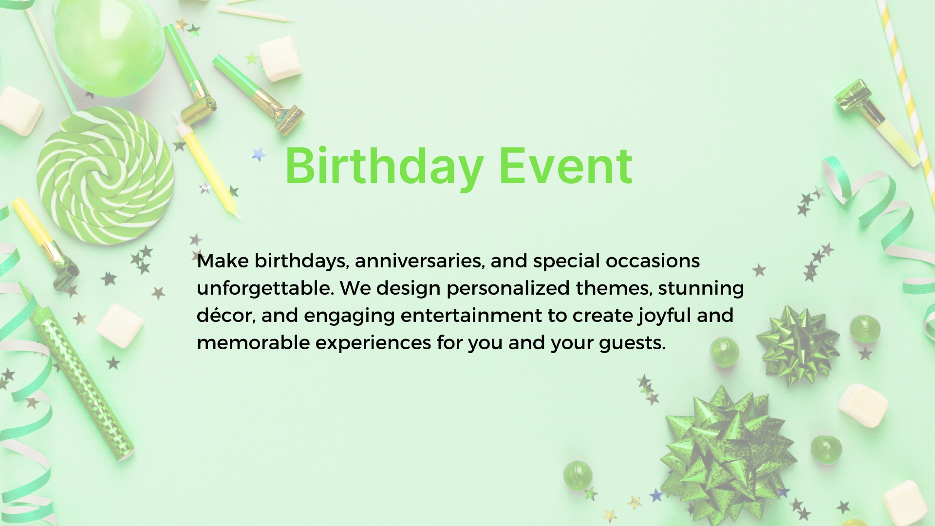 Birthday Event